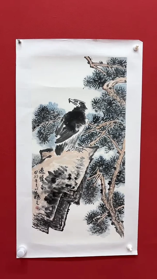 国画手绘原稿-杨光-国画-2平尺