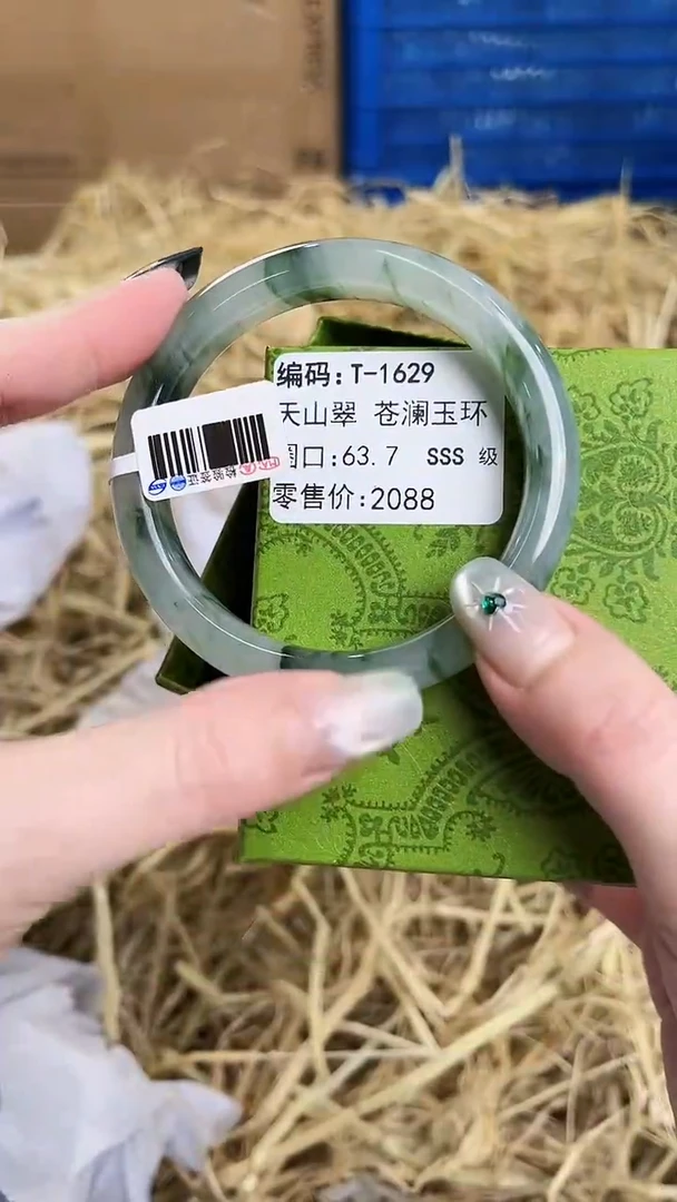 未镶嵌手镯石英质玉T-1629