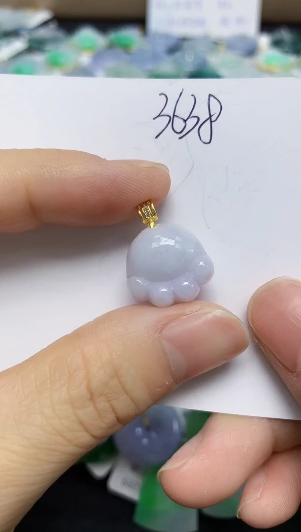 翡翠未镶嵌颈饰天然缅甸翡翠A货