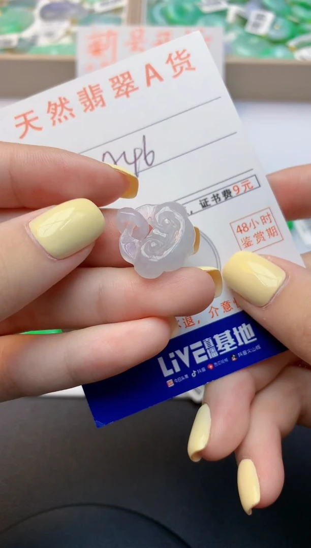 颈饰未镶嵌翡翠天然缅甸A货翡翠百元以上9元证书费自理