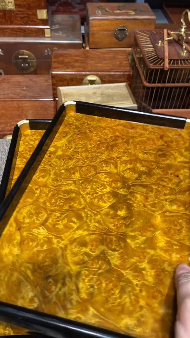 【闪购商品】香樟木木艺茶盘两个