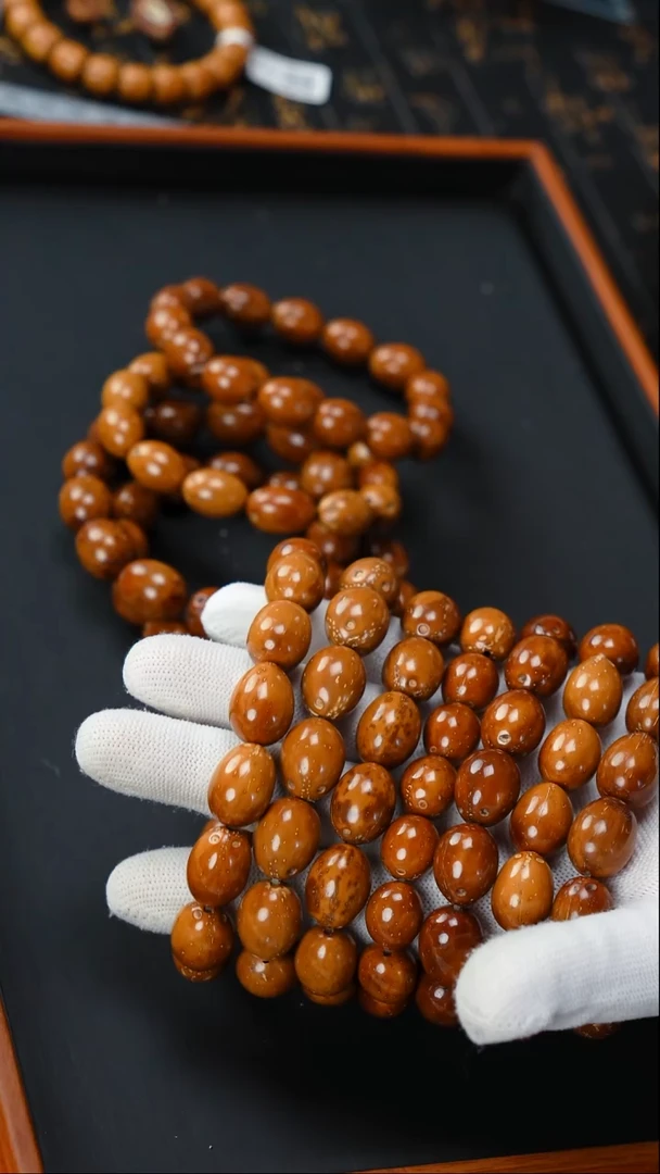 紫金鼠手串纯色枣珠多样发货