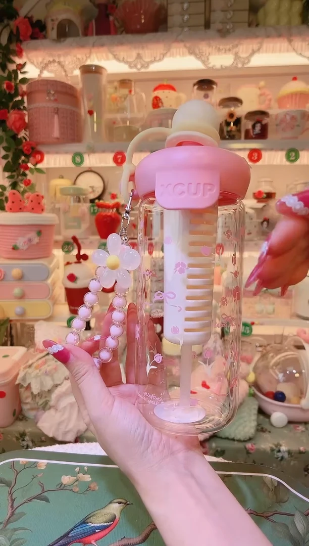 开播福利，仅剩一件！链条吸管杯