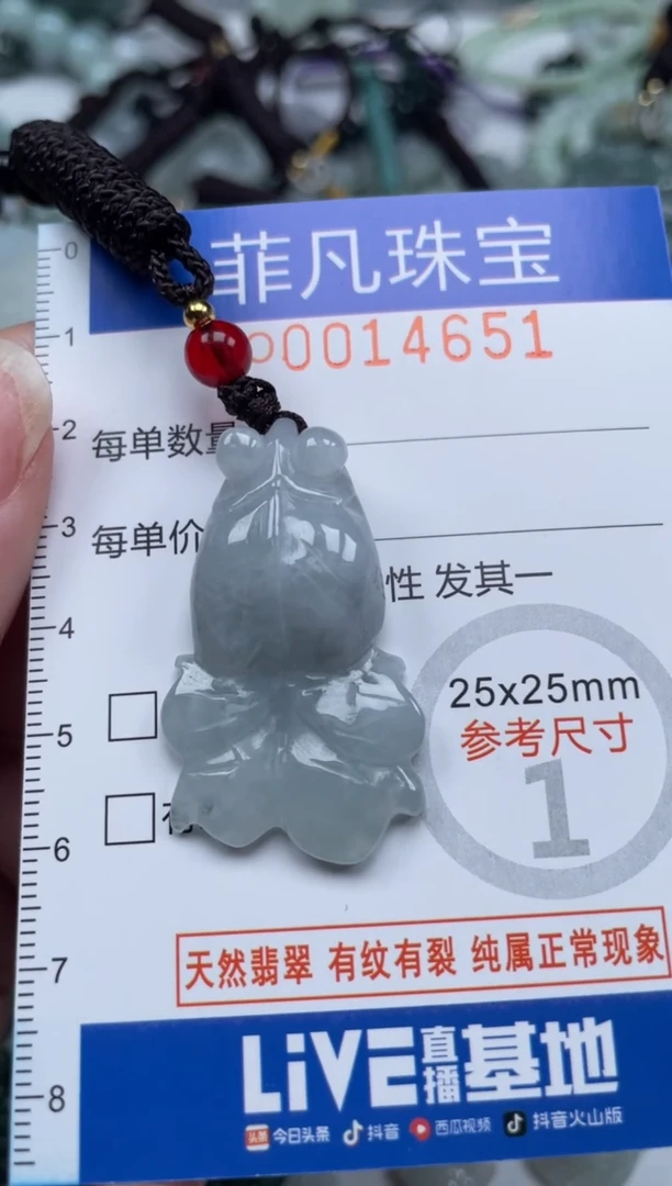 颈饰未镶嵌翡翠14651