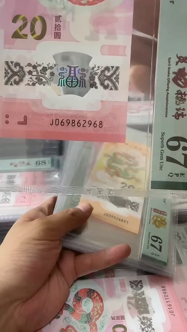 塑料069862968-蛇钞单张