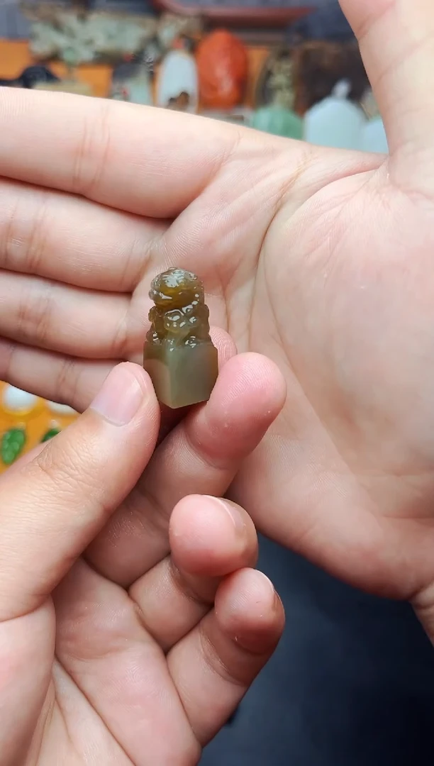 【闪购商品】和田玉摆件未镶嵌印章01