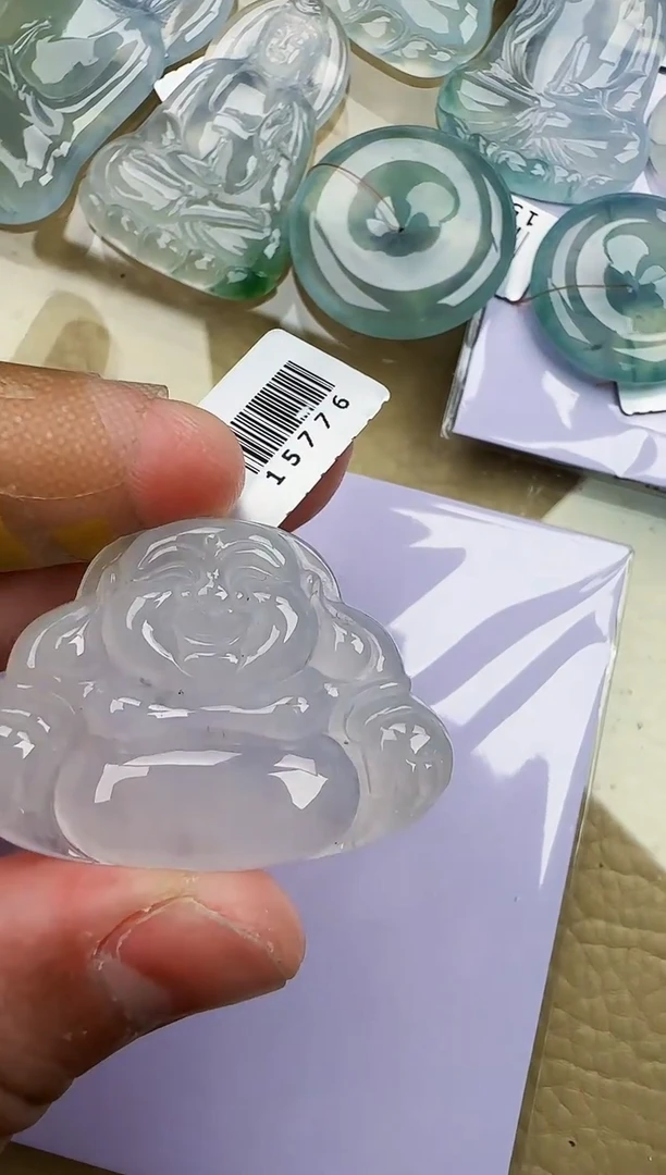 颈饰未镶嵌翡翠缅甸翡翠a货