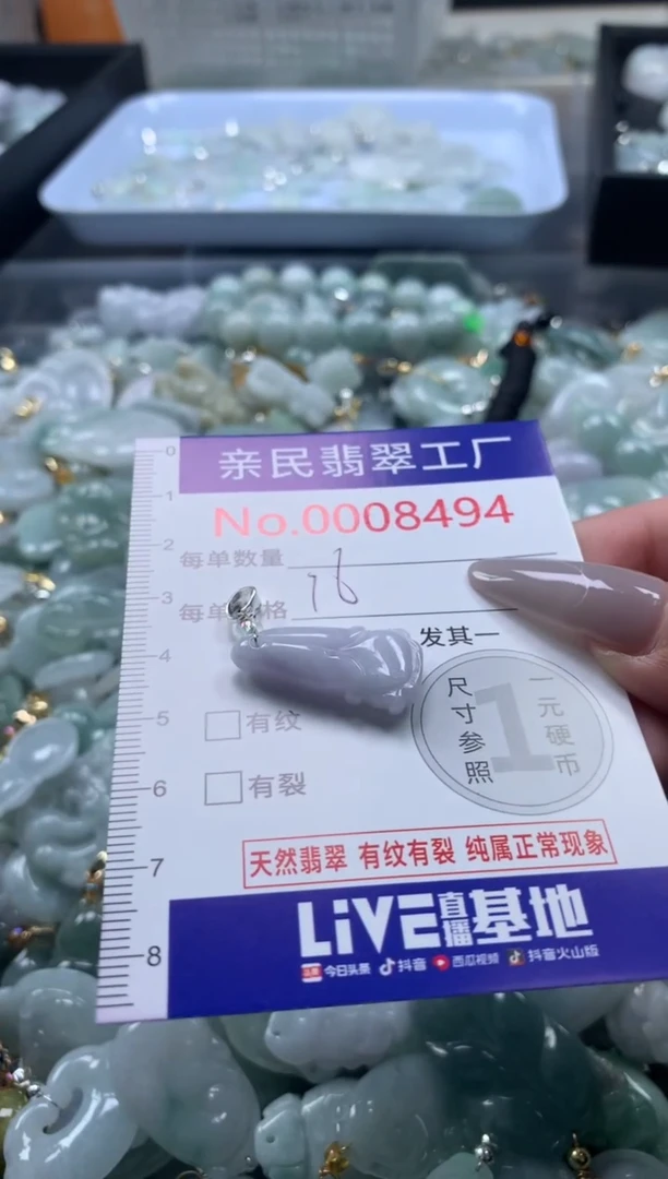 颈饰未镶嵌翡翠8494