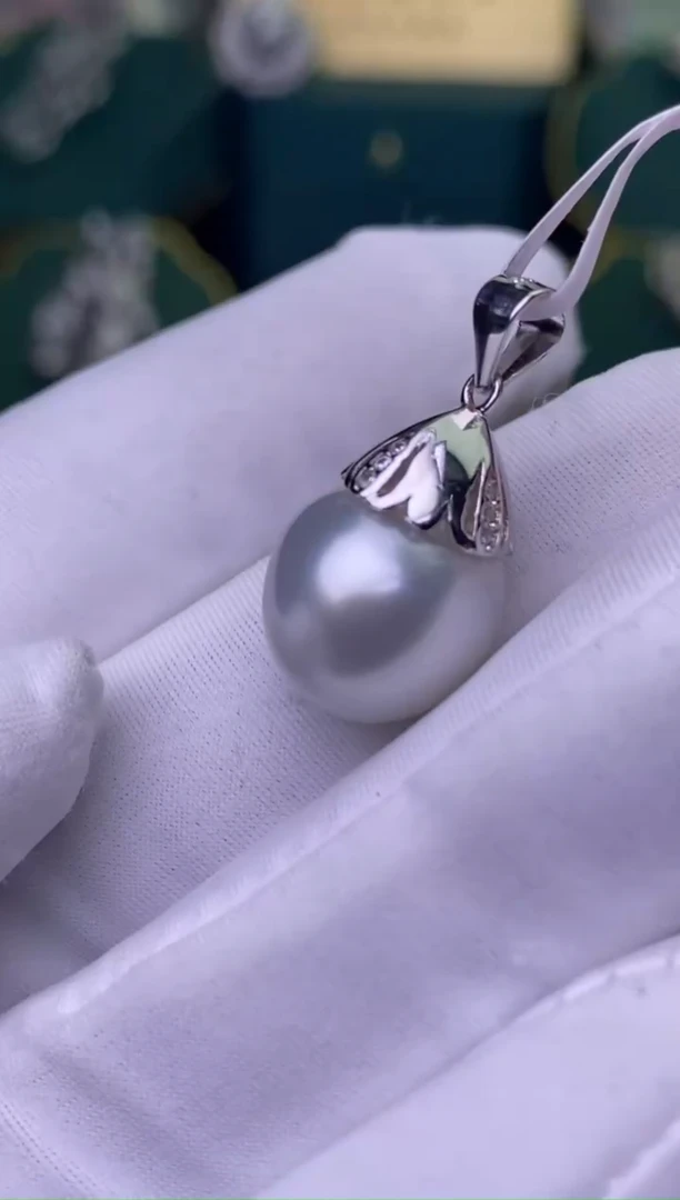 【闪购商品】海水珍珠颈饰银S925镶嵌12-13