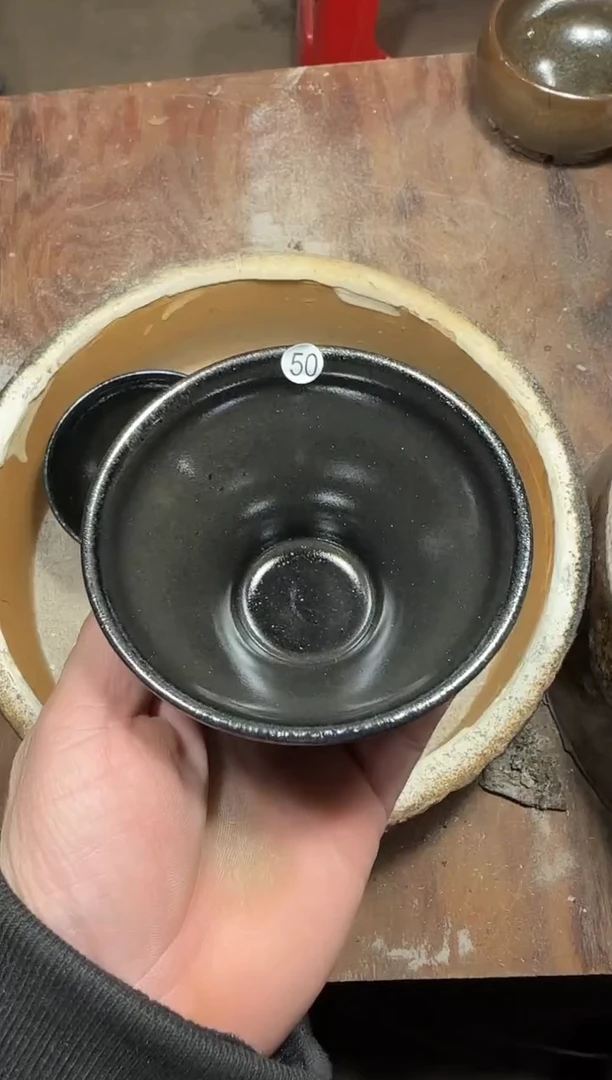 茶盏印春堂柴烧建盏