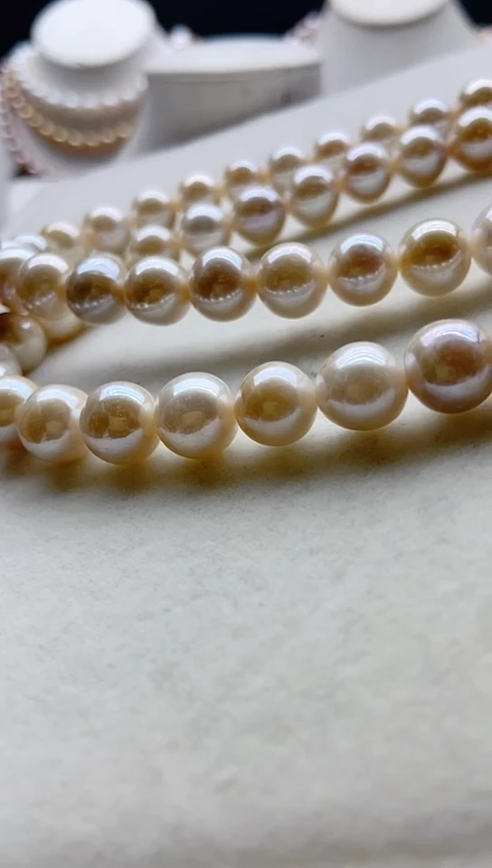 淡水珍珠未镶嵌颈饰1