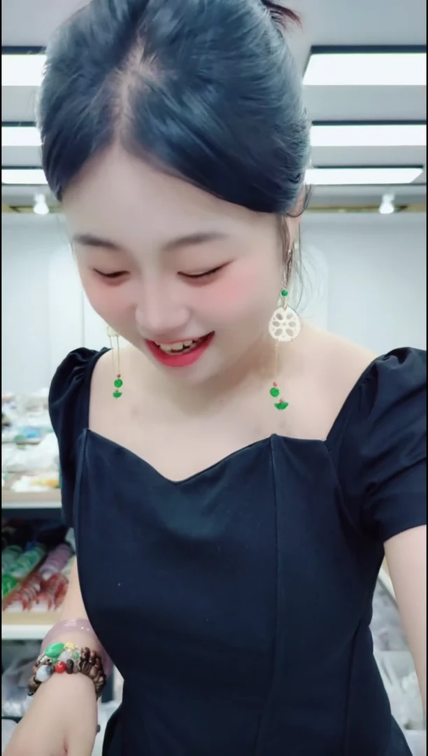 玛瑙/玉髓颈饰合金2920藕片耳坠