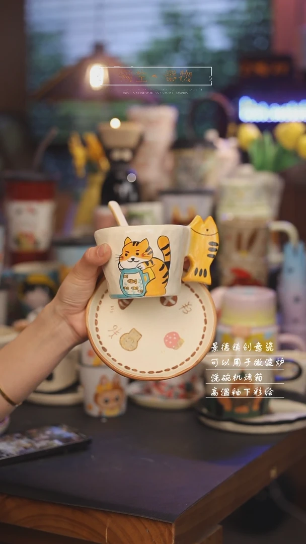 【闪购商品】景德镇可爱设计师款陶瓷