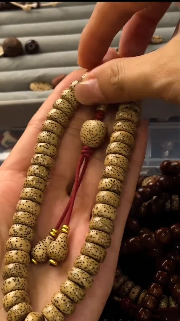 手串星月菩提精工级陈籽药片11*6手持