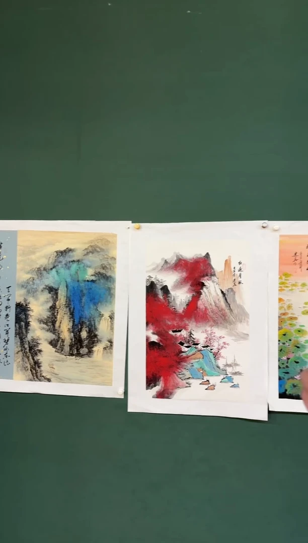国画周建真老师绘画作品27-30