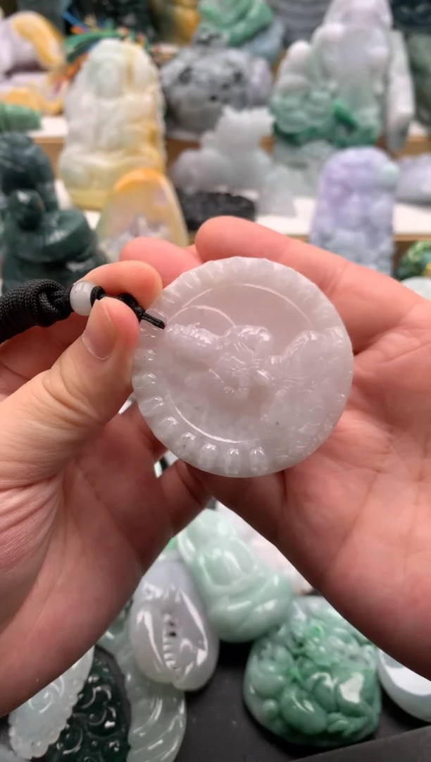 吊坠(不含链)未镶嵌翡翠1