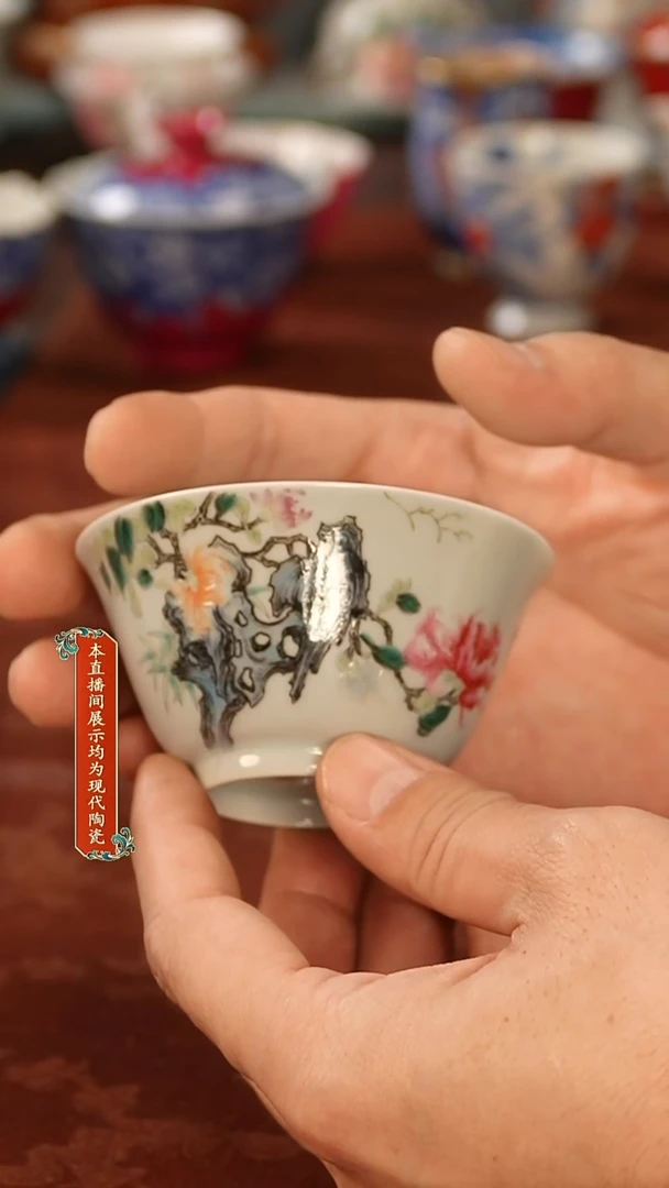 陶瓷景德镇手工手绘美器