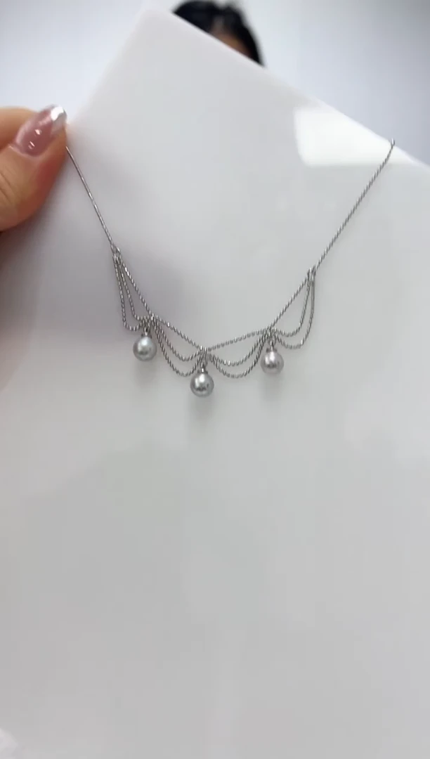 【闪购商品】海水珍珠DA银S925镶嵌吊坠 C399