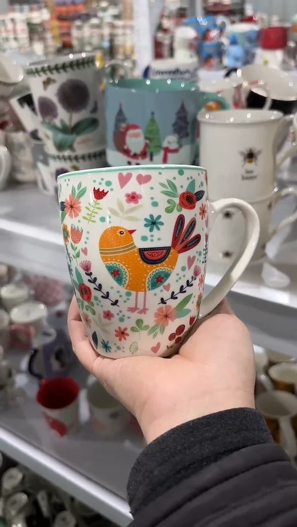 【闪购商品】家湖高温陶瓷杯 微瑕 两个