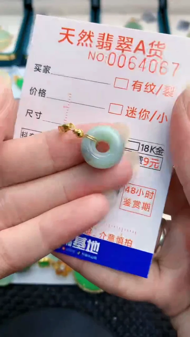 【闪购商品】翡翠颈饰未镶嵌            8