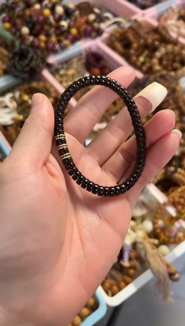 手串椰蒂椰蒂药片设计款6*3mm