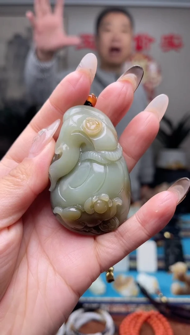 【闪购商品】和田玉挂件未镶嵌1