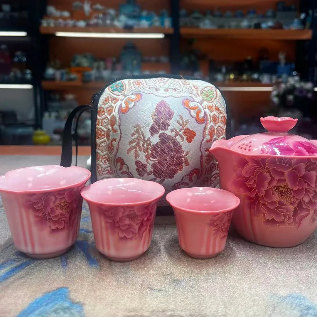 KK0503-国色天香粉牡丹快客旅行套