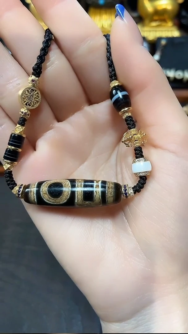 玛瑙/玉髓（覆膜）项链未镶嵌条纹玛瑙