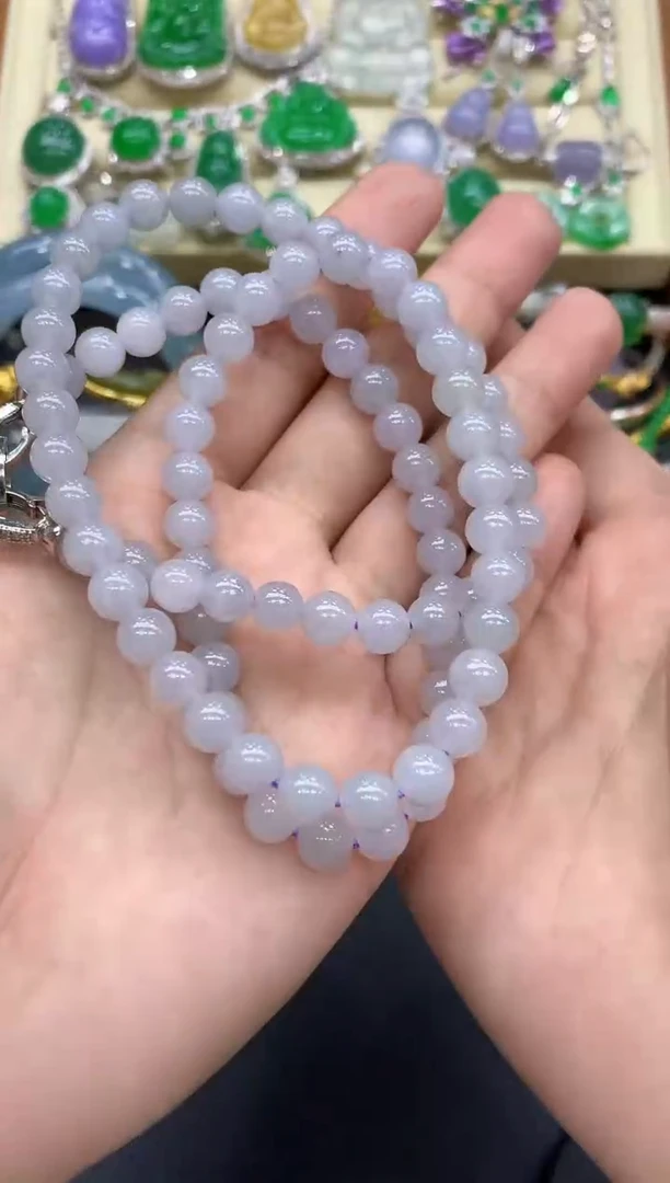 颈饰未镶嵌翡翠132-中国好珍宝