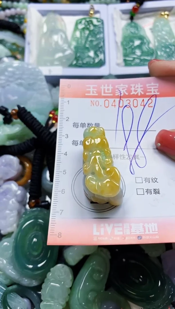 颈饰未镶嵌翡翠闪购0403042