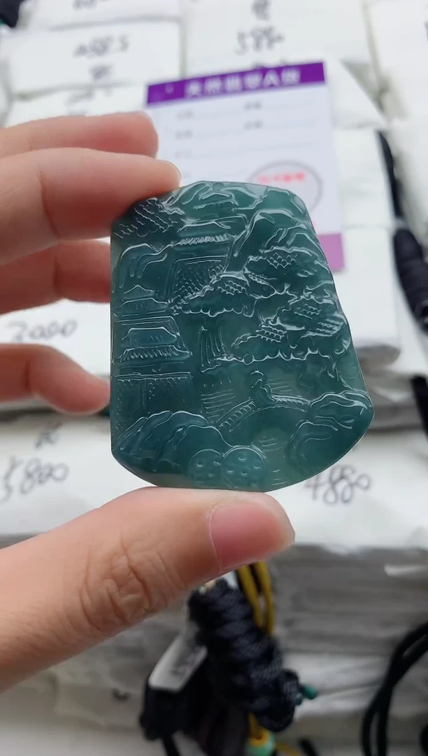 颈饰未镶嵌翡翠8