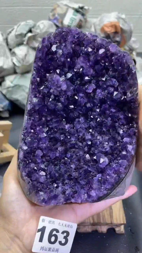 未镶嵌大型摆件（非配饰）紫晶163号摆件