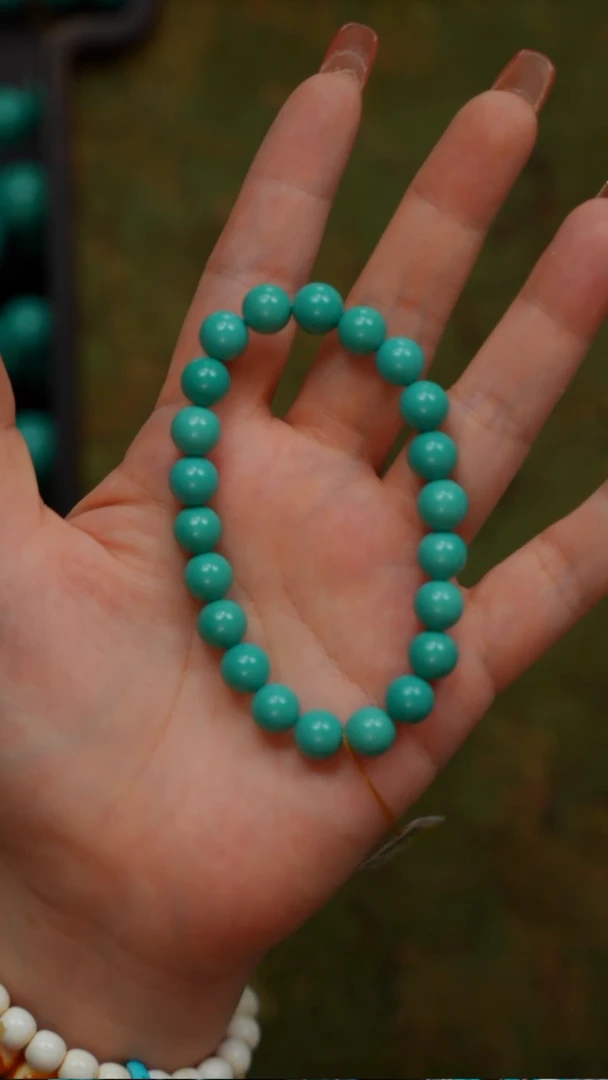 未镶嵌绿松石珠宝奇石B014