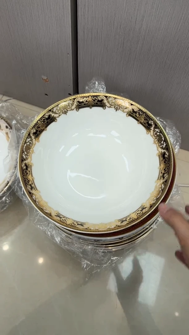 瓷片9英寸汤碗 福利款 1个