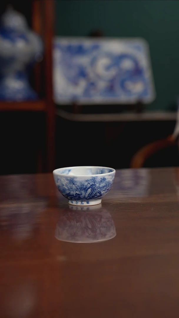 景琳藏 万千烟雨图
