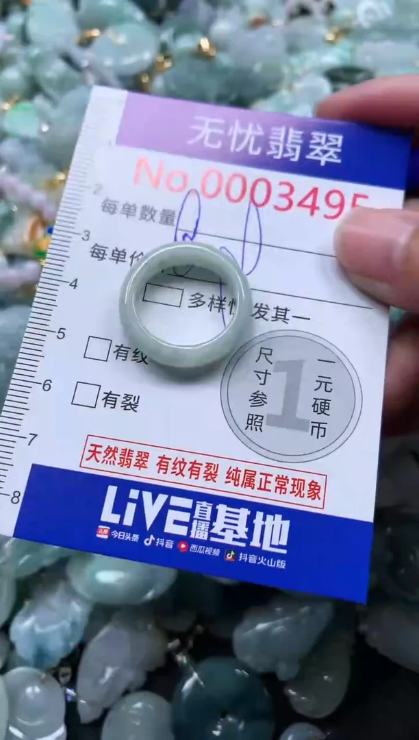 颈饰未镶嵌翡翠3495