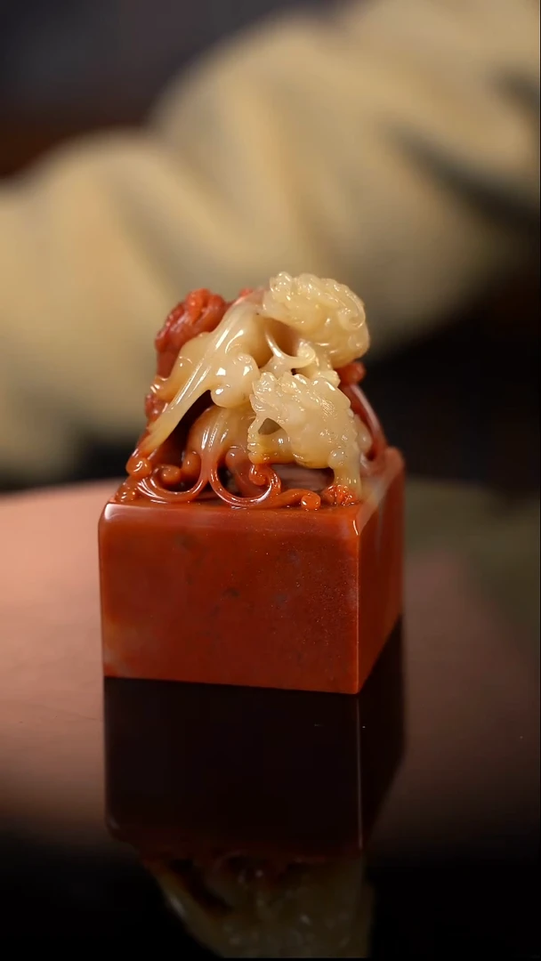 寿山石其他清**衣福建寿山石