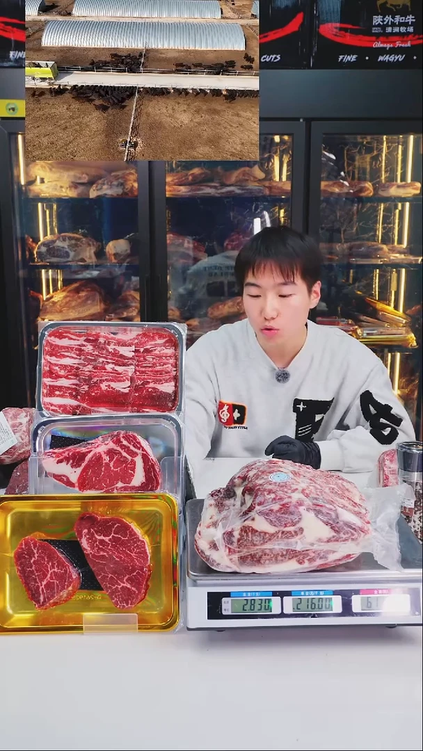 12个月中国大陆2.1kga2眼肉补差价