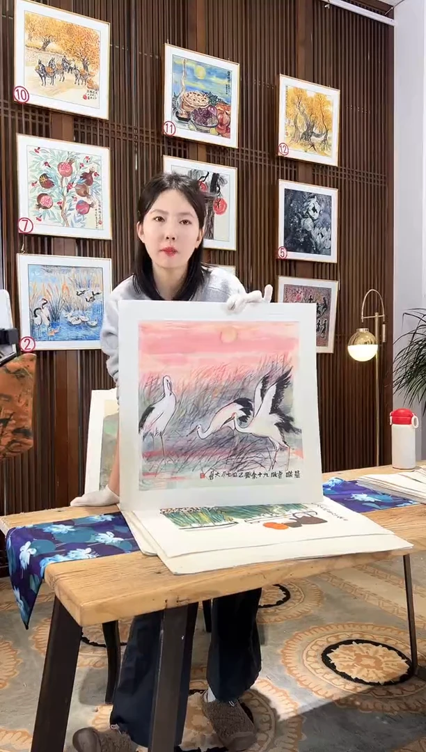 版画版画耿玉琨名章限量版画S