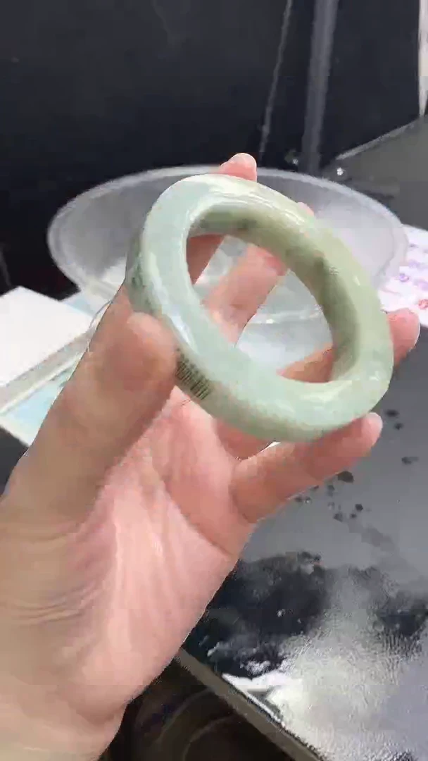 【闪购商品】定制翡翠手镯未镶嵌15 53-58正