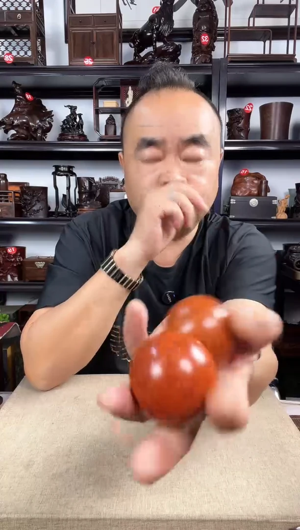 木手球老李红木工艺品