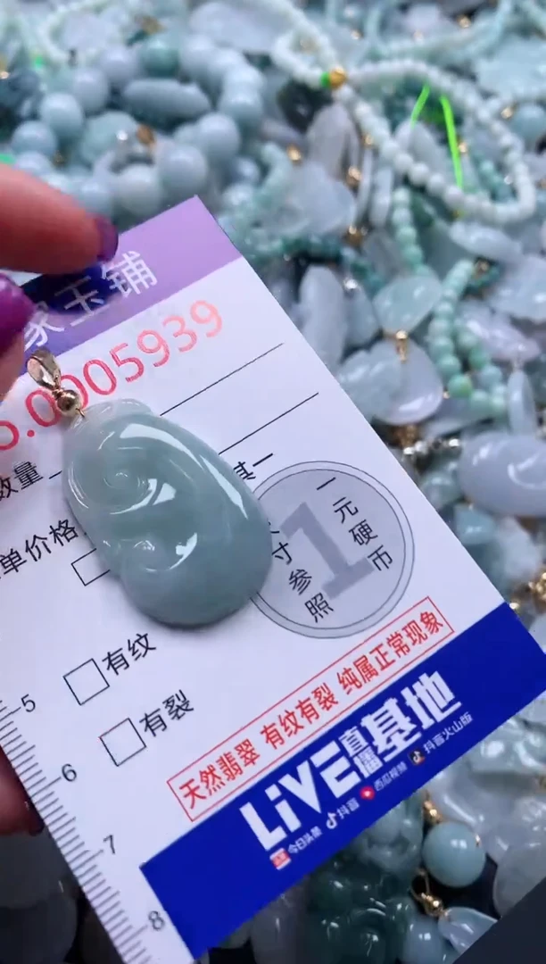 颈饰未镶嵌翡翠5939