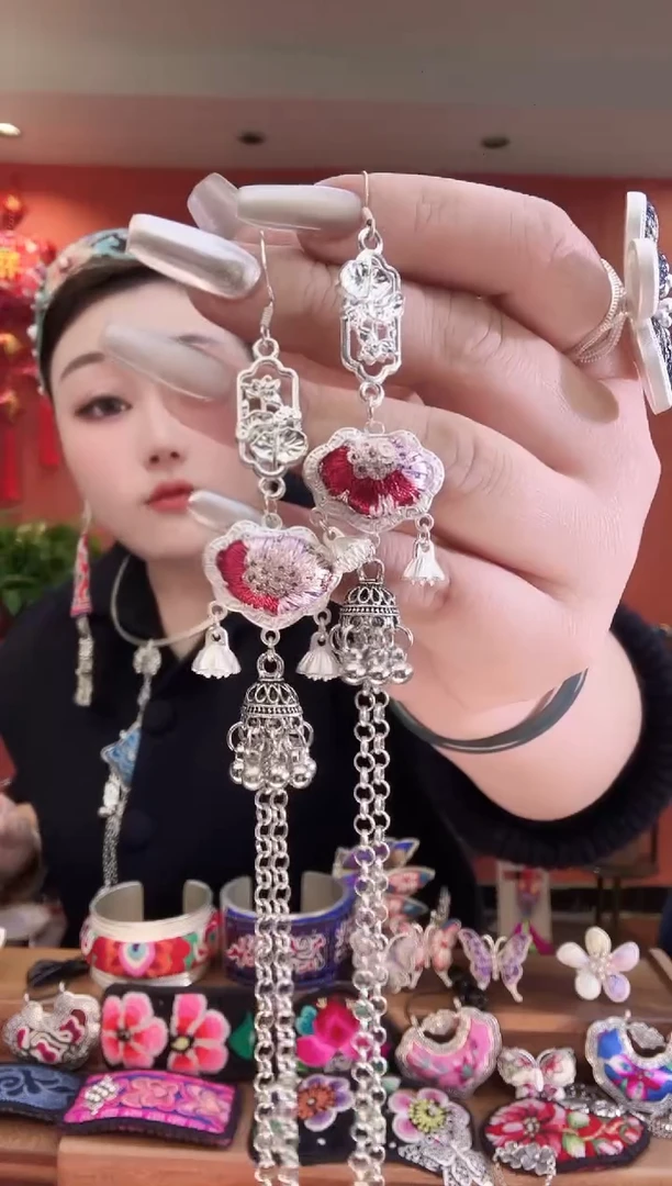 长红绣艺坊耳环05