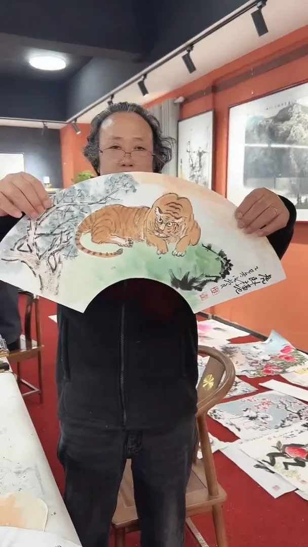 国画李火庆/国画/花鸟
