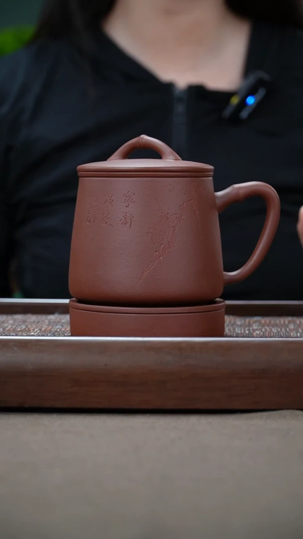 茶杯紫砂8.原矿清水泥宁静致远五件套400cc