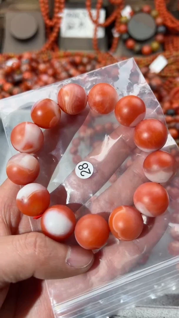 【闪购商品】南红玛瑙手串未镶嵌17