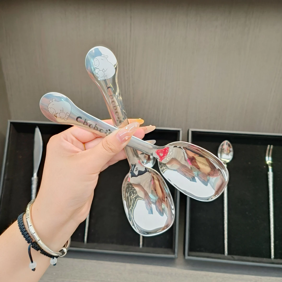 洛诺兔福禄满满之卡皮福禄超大号勺子可爱汤匙家用吃饭餐勺学生