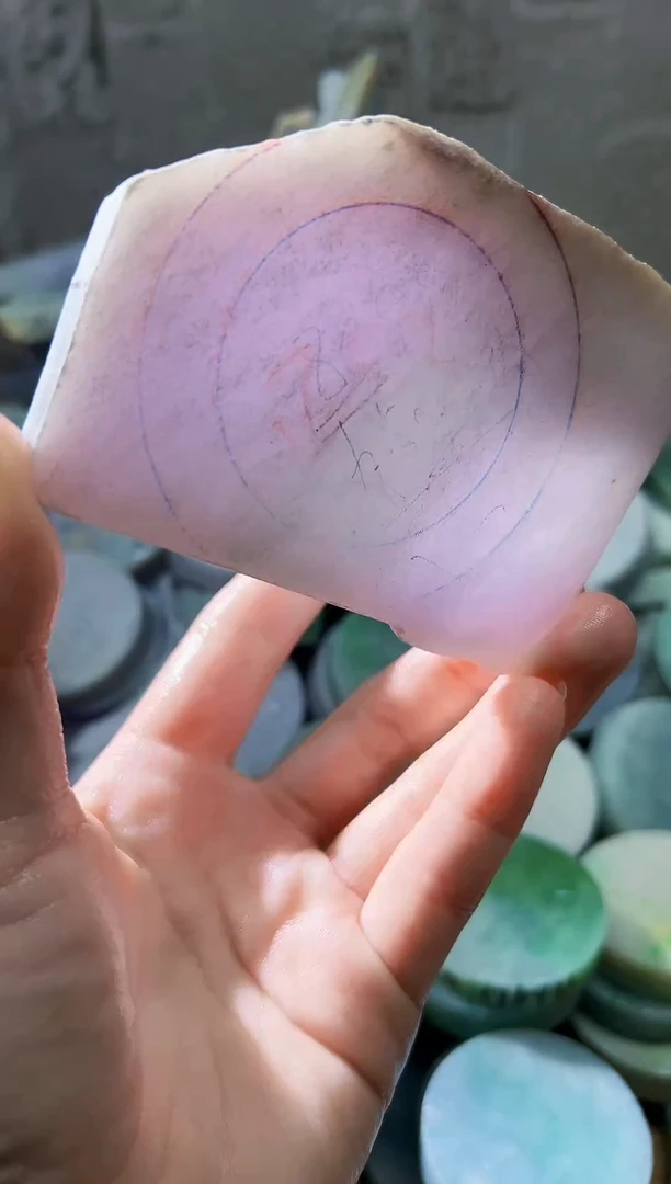 裸石翡翠天然翡翠A货余 南 491