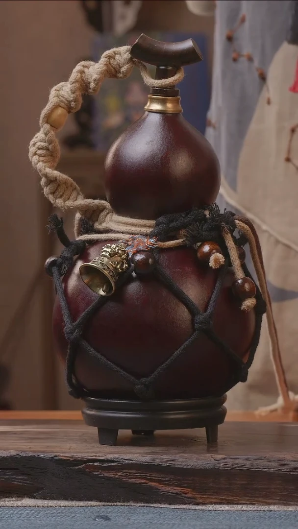 1399号精品大漆葫芦防腐防渗装水茶酒