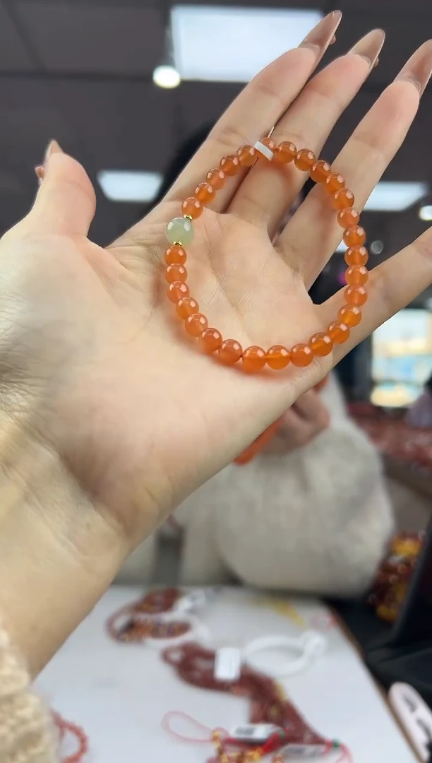 未镶嵌珠串南红玛瑙12.18-6mm（多样式）432870039